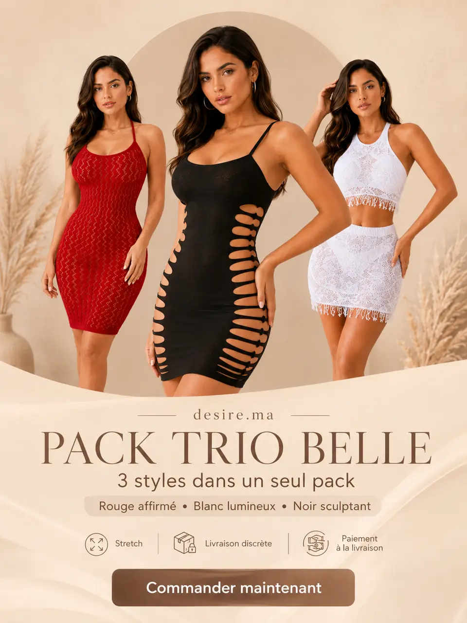 Pack Trio Belle comme idée cadeau